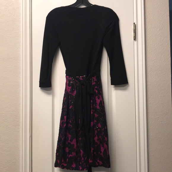 NWT-  DVF Jewel Embellished Wrap Dres - Picture 7 of 9